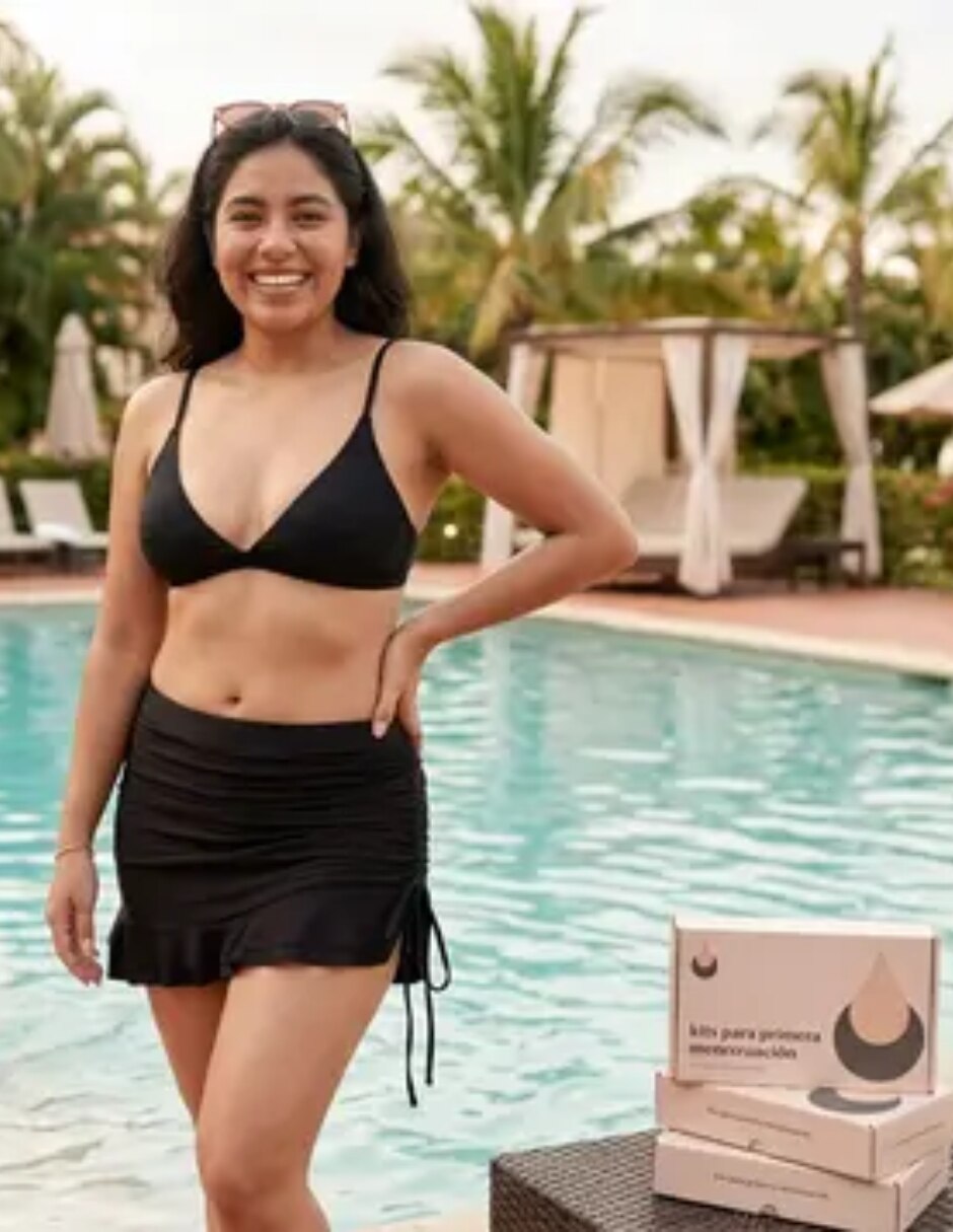 Bikini menstrual flujo ligero para mujer 12