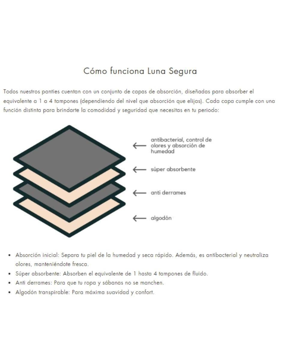 Traje de baño menstrual flujo moderado 3