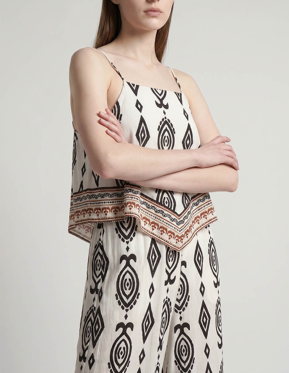 "pantalón" flare amplio "para mujer" 3