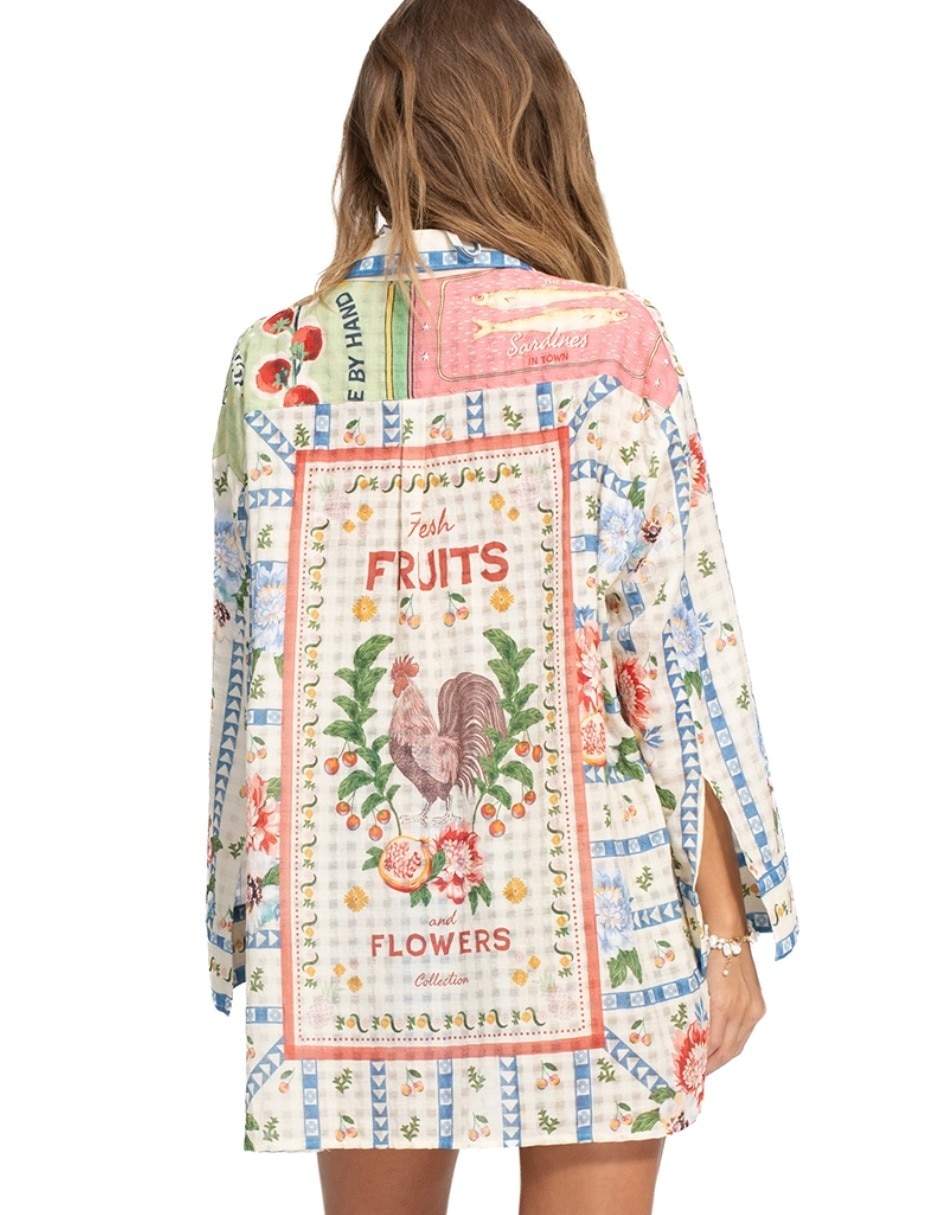 Blusa manga larga para mujer 4