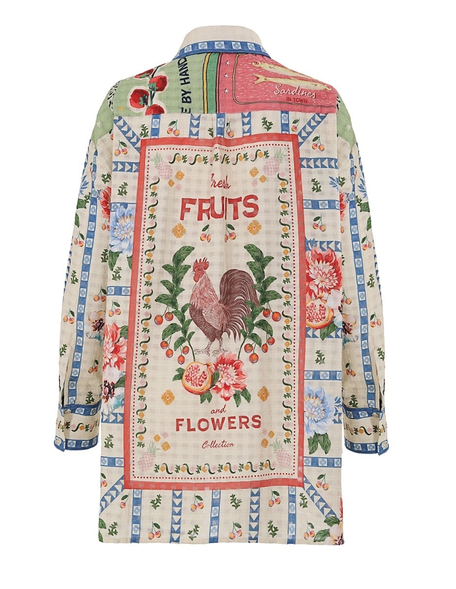 Blusa manga larga para mujer 3