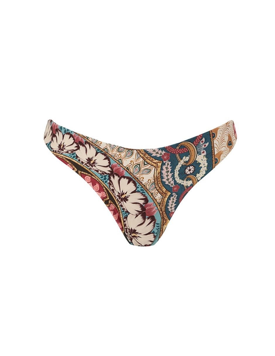 Panty bikini Agua Bendita a la cintura para mujer