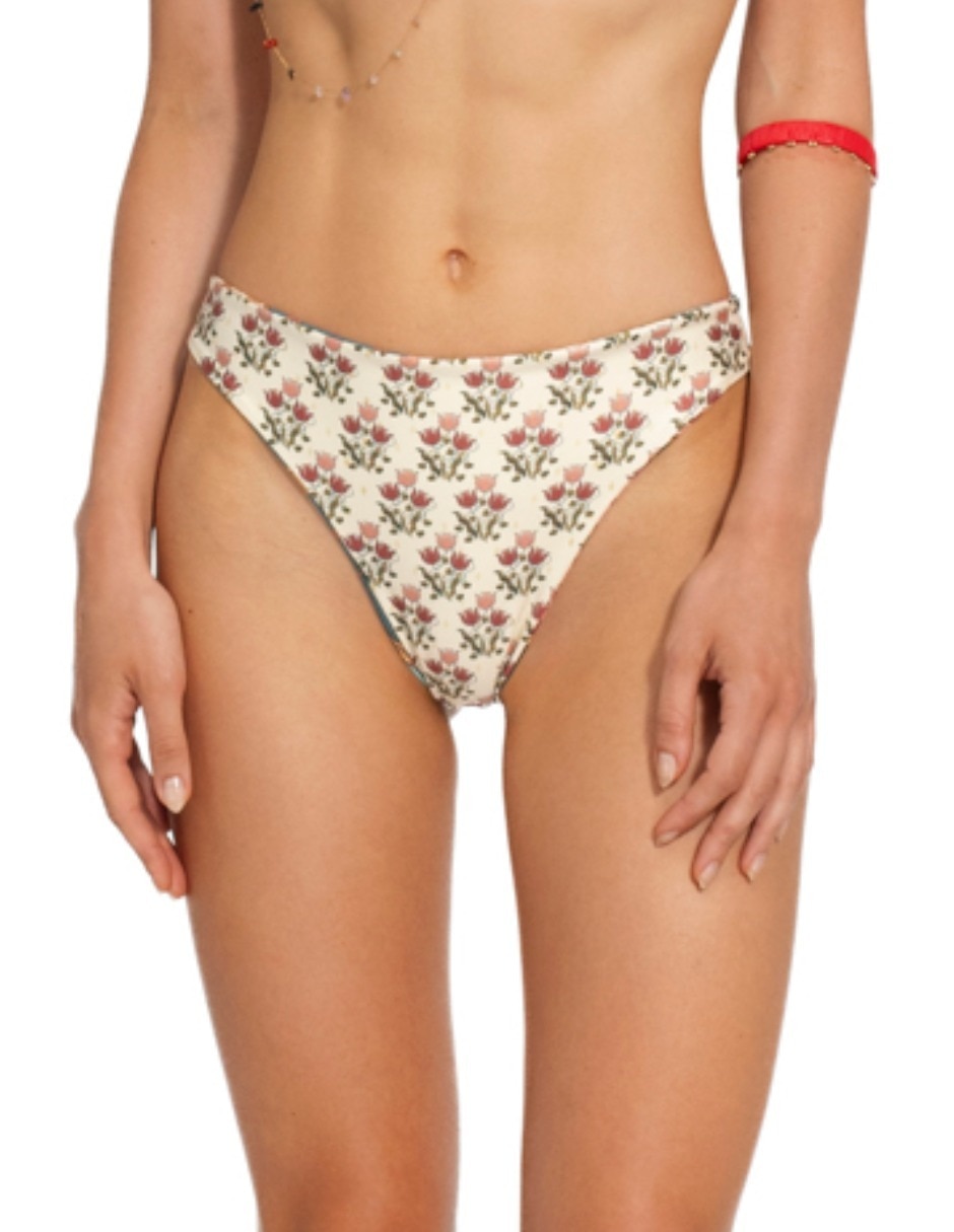 Panty bikini Agua Bendita a la cintura para mujer