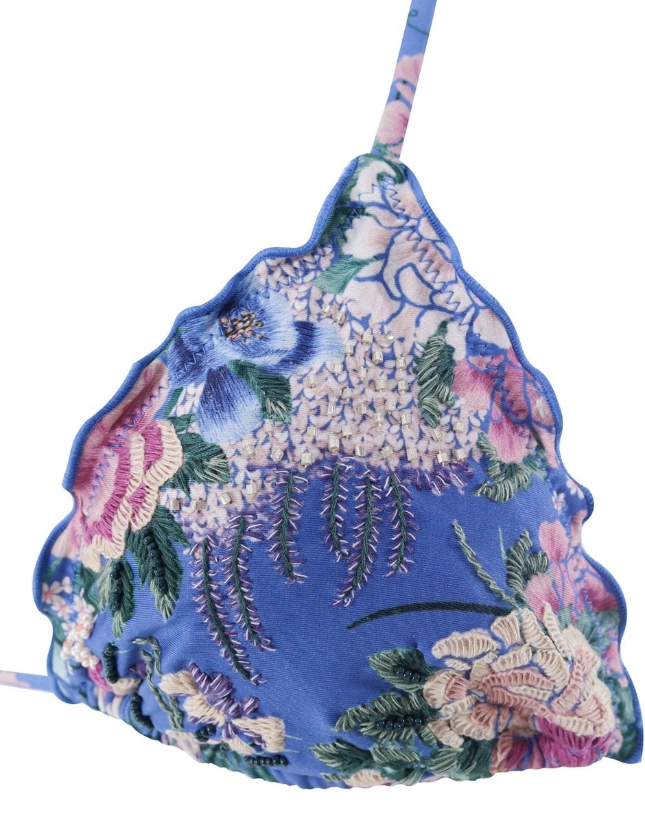 Top bikini estampado para mujer 3