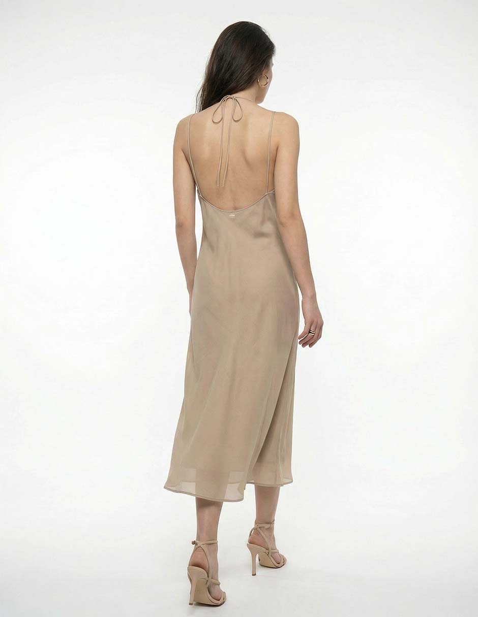 Vestido largo playa para mujer 5
