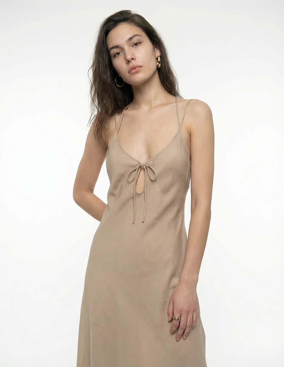 Vestido largo playa para mujer 3
