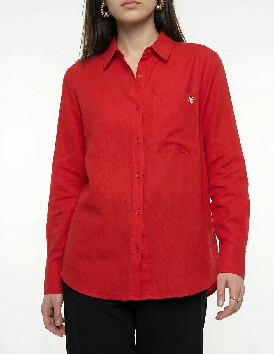 Salida de playa blusa tommy hilfiger para mujer