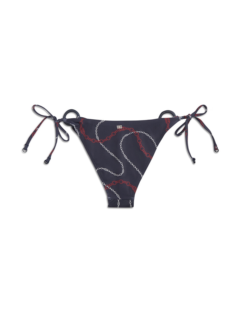 Bikini bikini hilfiger estampado gráfico a la cintura para mujer 2