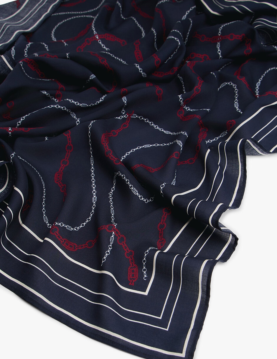 Pareo tommy hilfiger con estampado gráfico