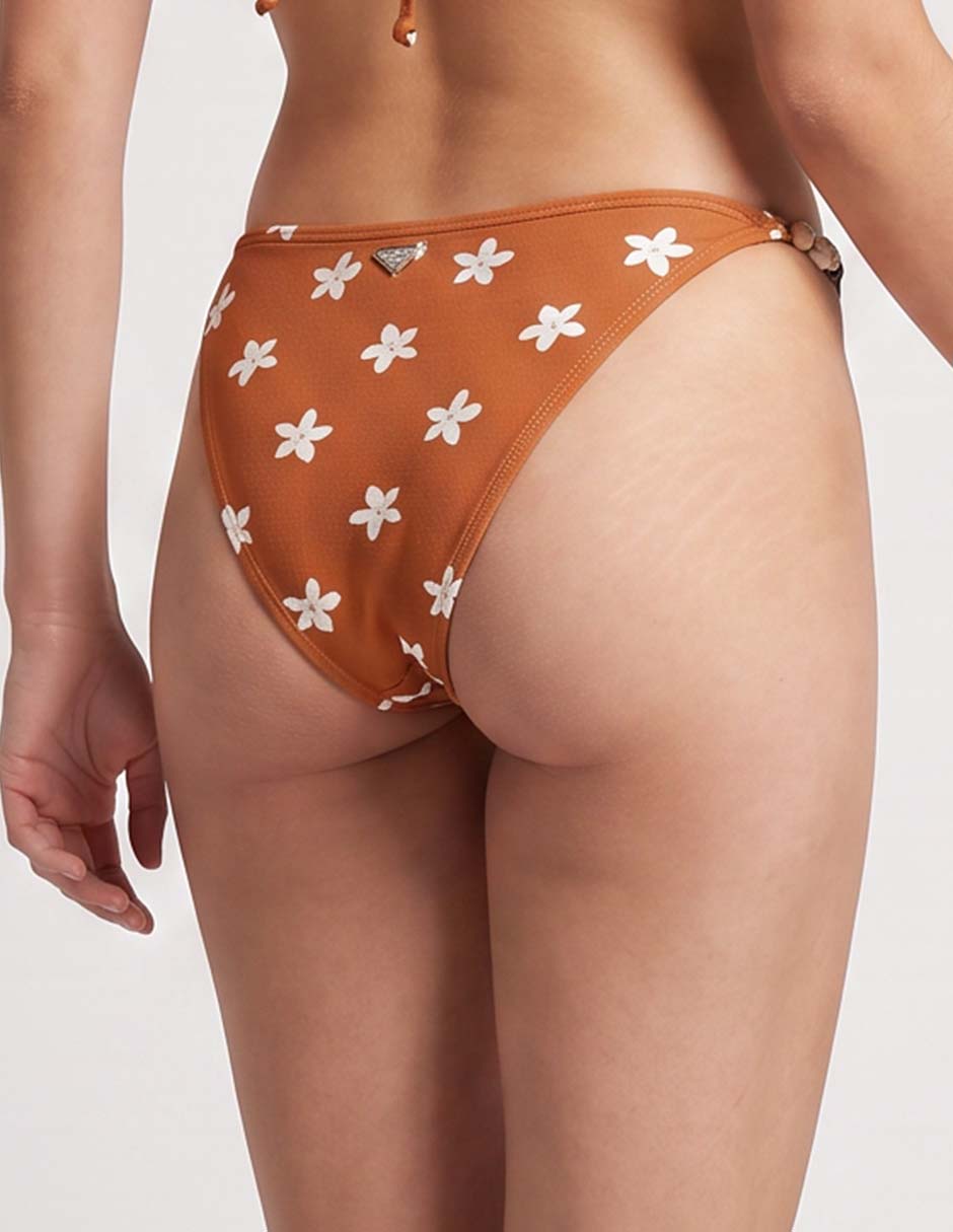 Bikini estampado geométrico a la cintura para mujer 2