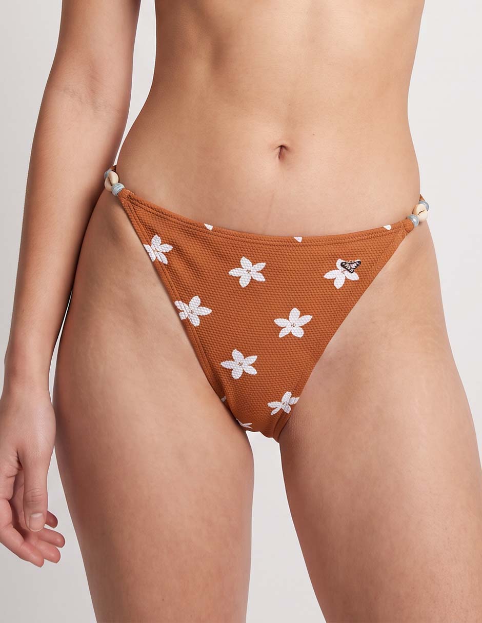 Bikini estampado geométrico a la cintura para mujer 3