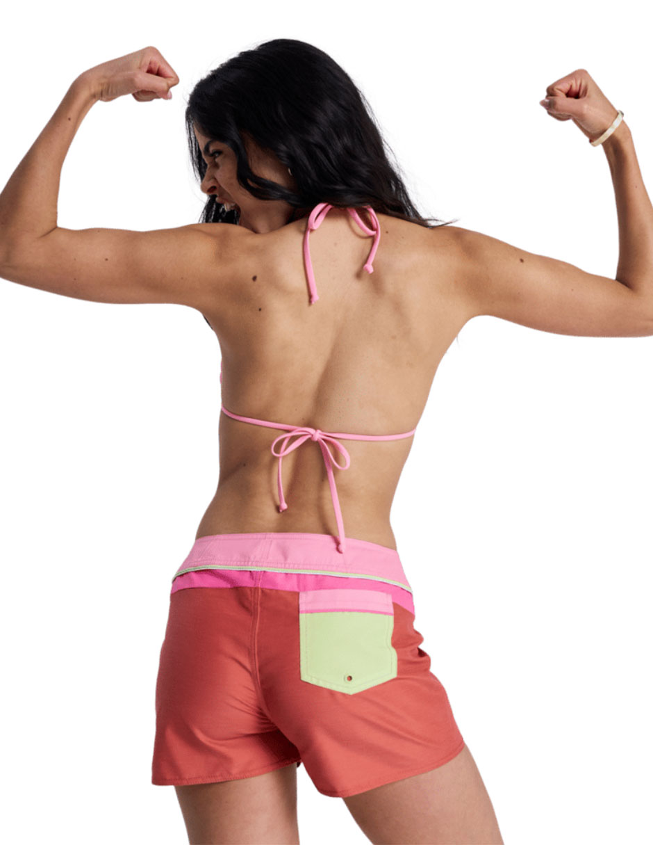 Shorty bikini estampado logo a la cintura para mujer 3