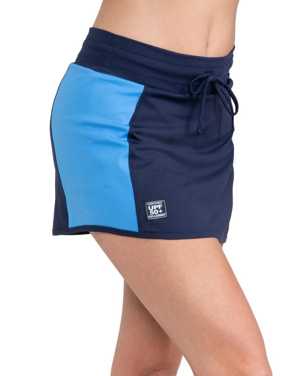 Falda short a la cintura para mujer