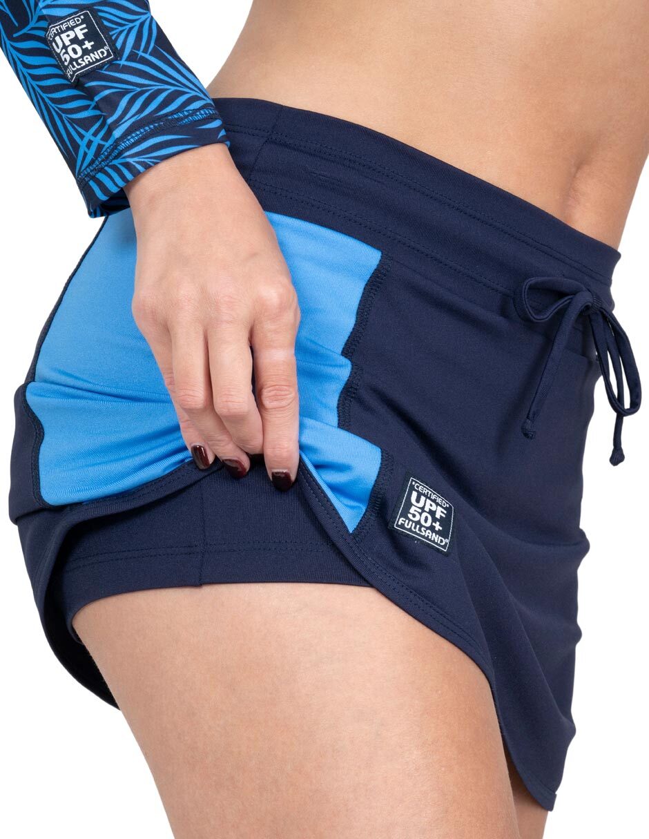 Falda short Fullsand a la cintura para mujer
