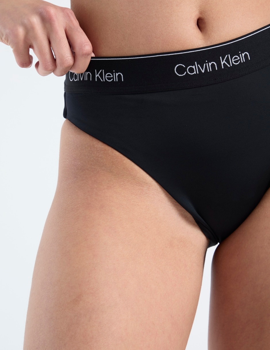 Panty bikini Calvin Klein a la cintura para mujer