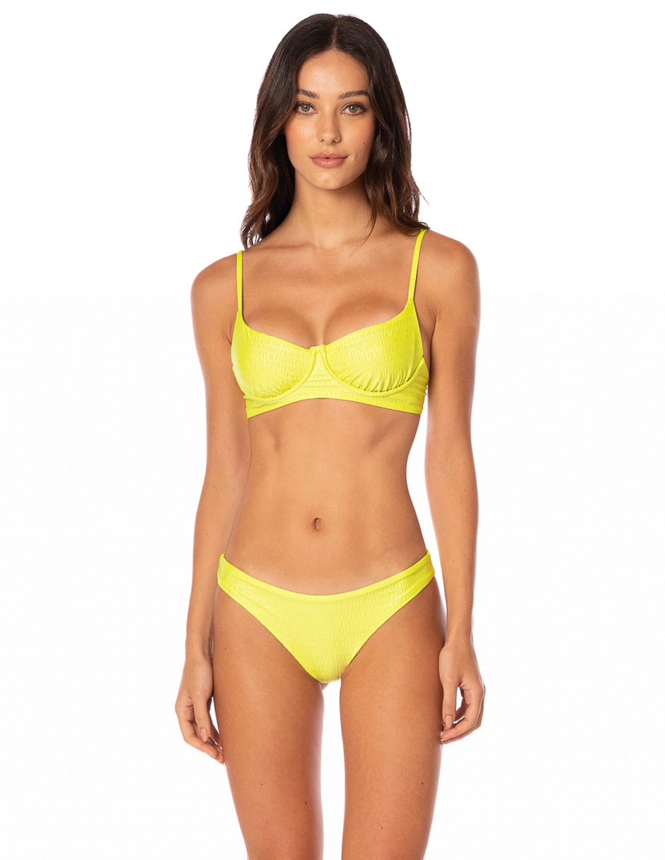 Top bikini con copa removible para mujer 4