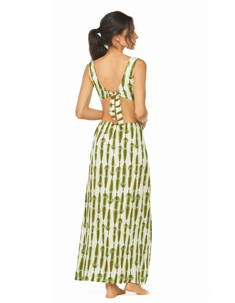 Vestido largo playa para mujer