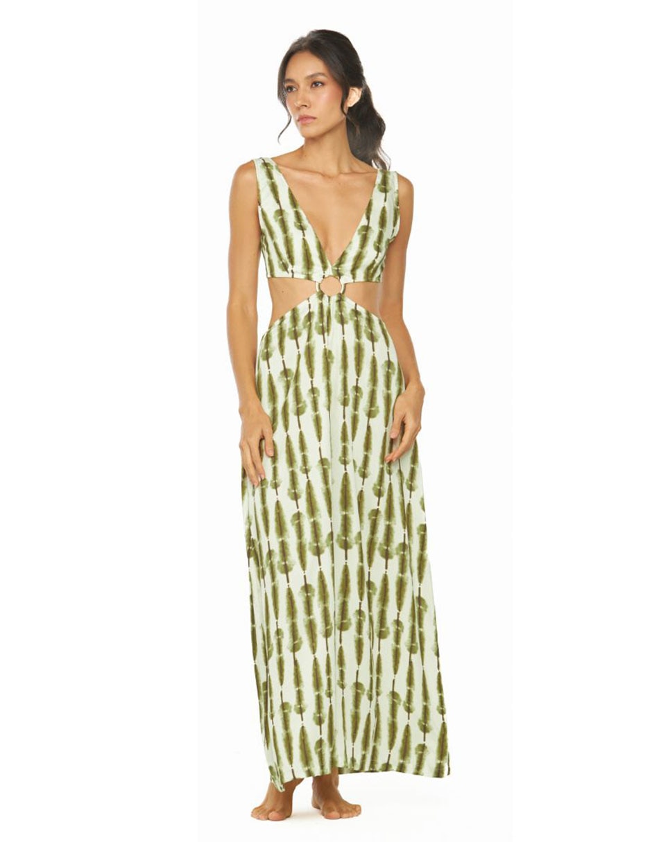 Vestido largo playa para mujer