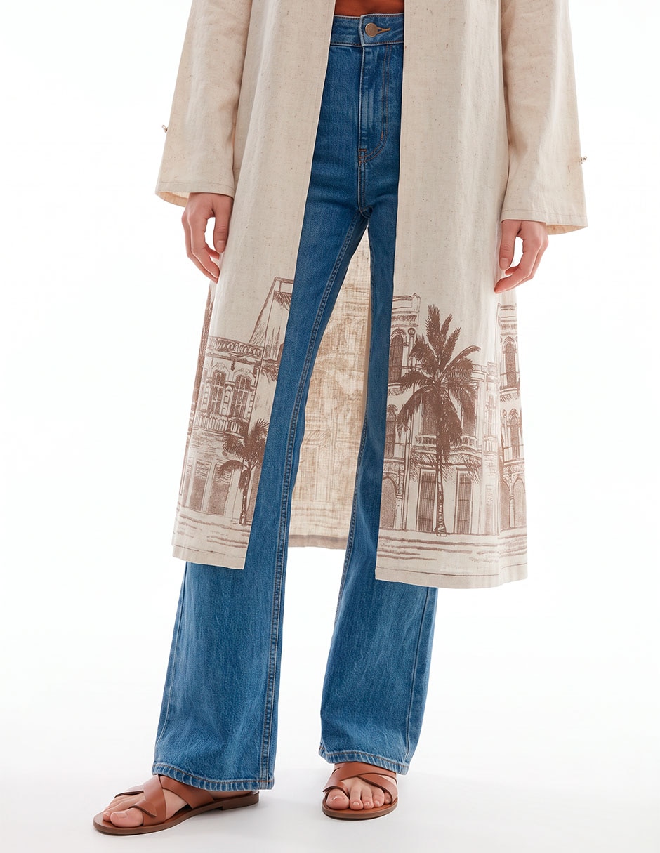 Salida de playa kimono para mujer 4