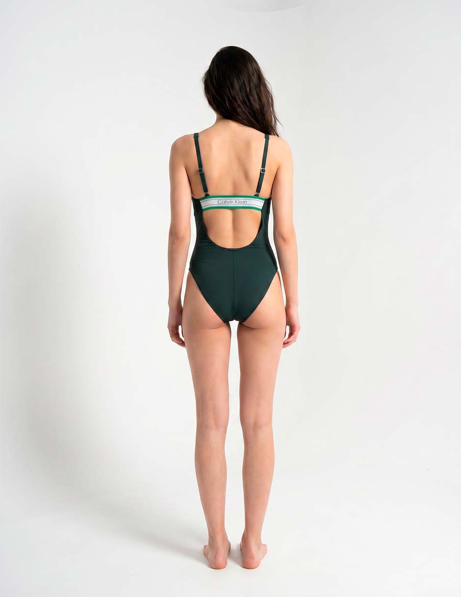Traje de baño completo Calvin Klein para mujer 2