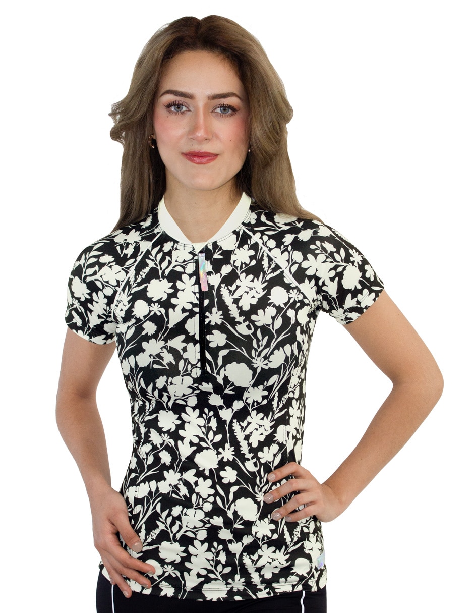 Wetshirt estampado floral para mujer Wetshirt estampado floral para mujer