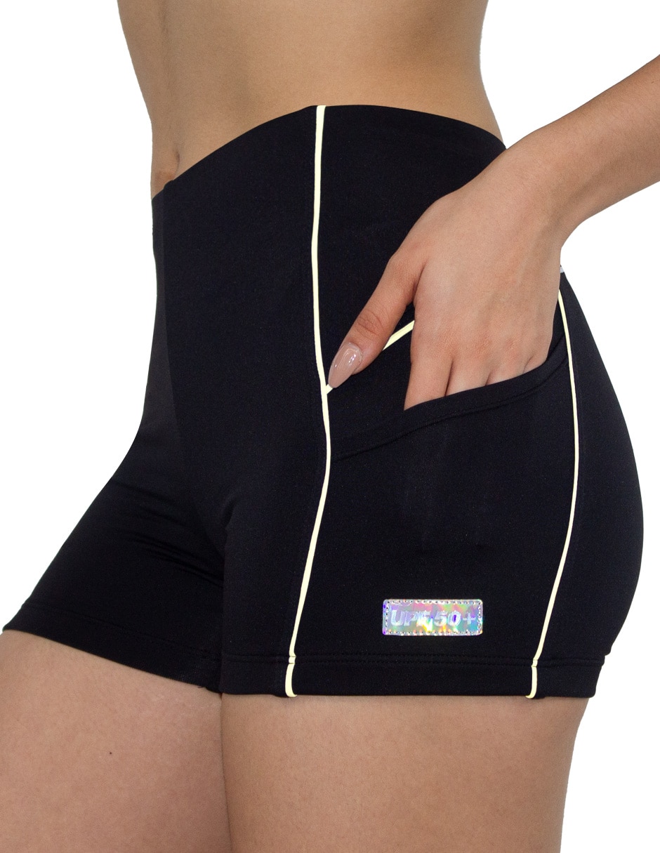Shorty bikini a la cintura para mujer 3