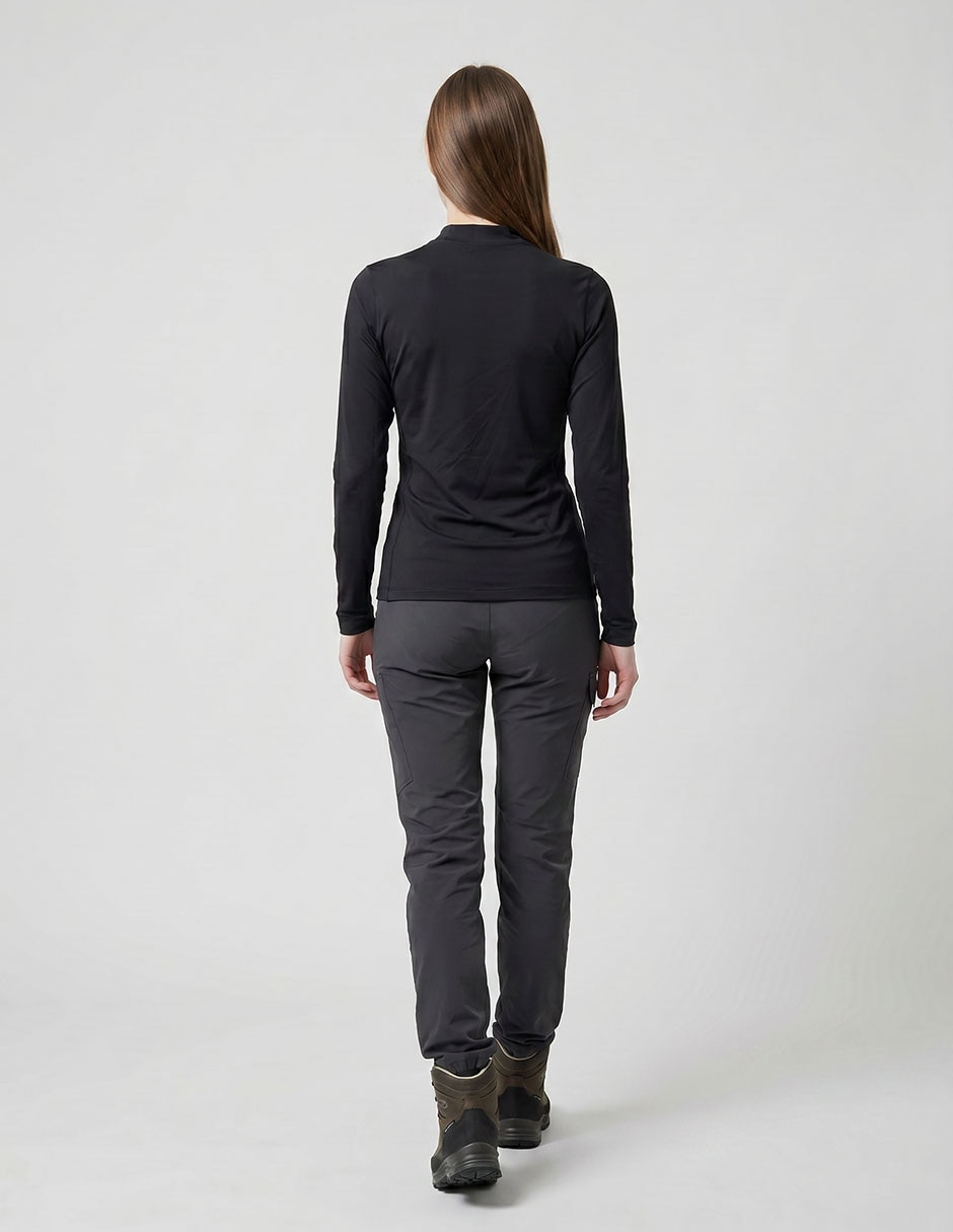 Wetshirt estampado logo para mujer 2