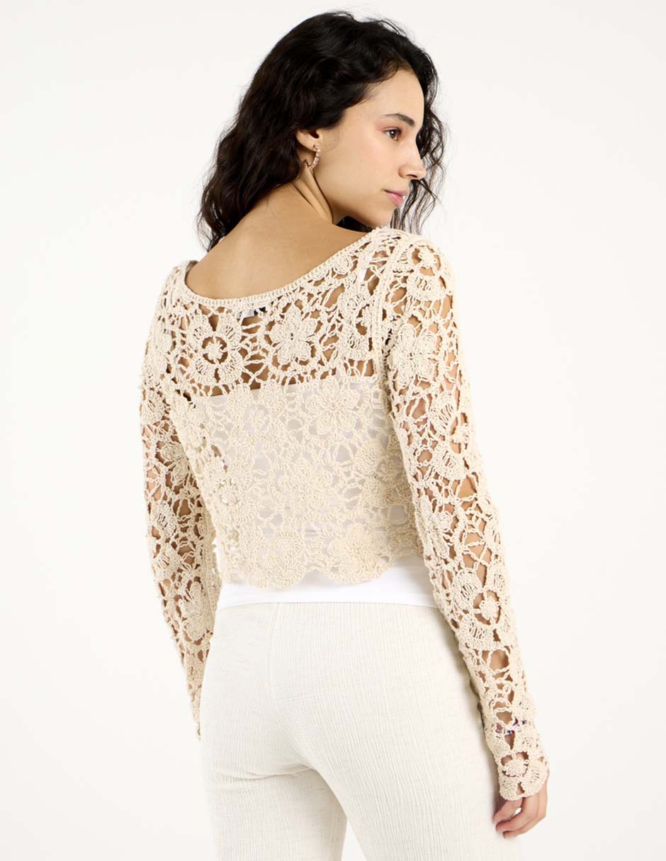 Top cuello redondo escote regular 7