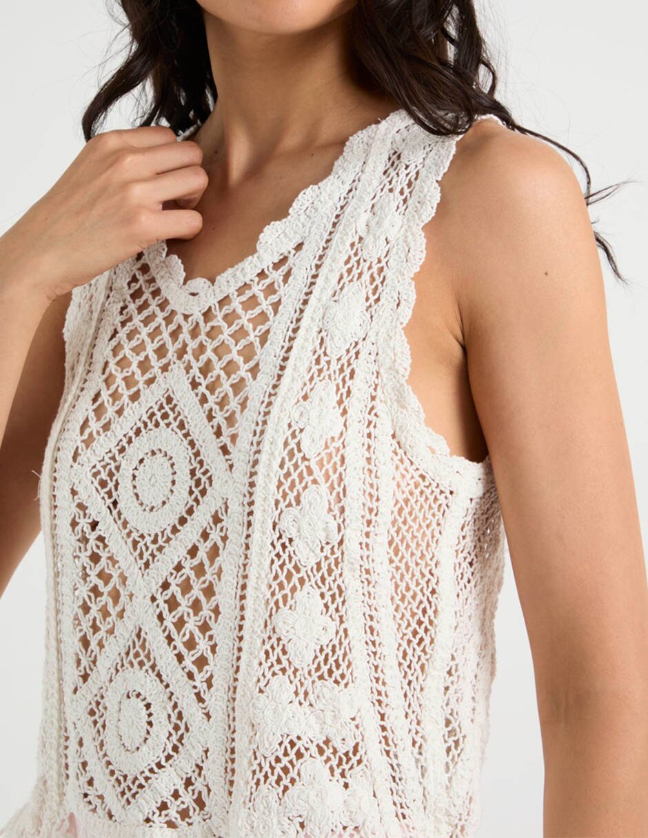 Top cuello v tirante ancho 3