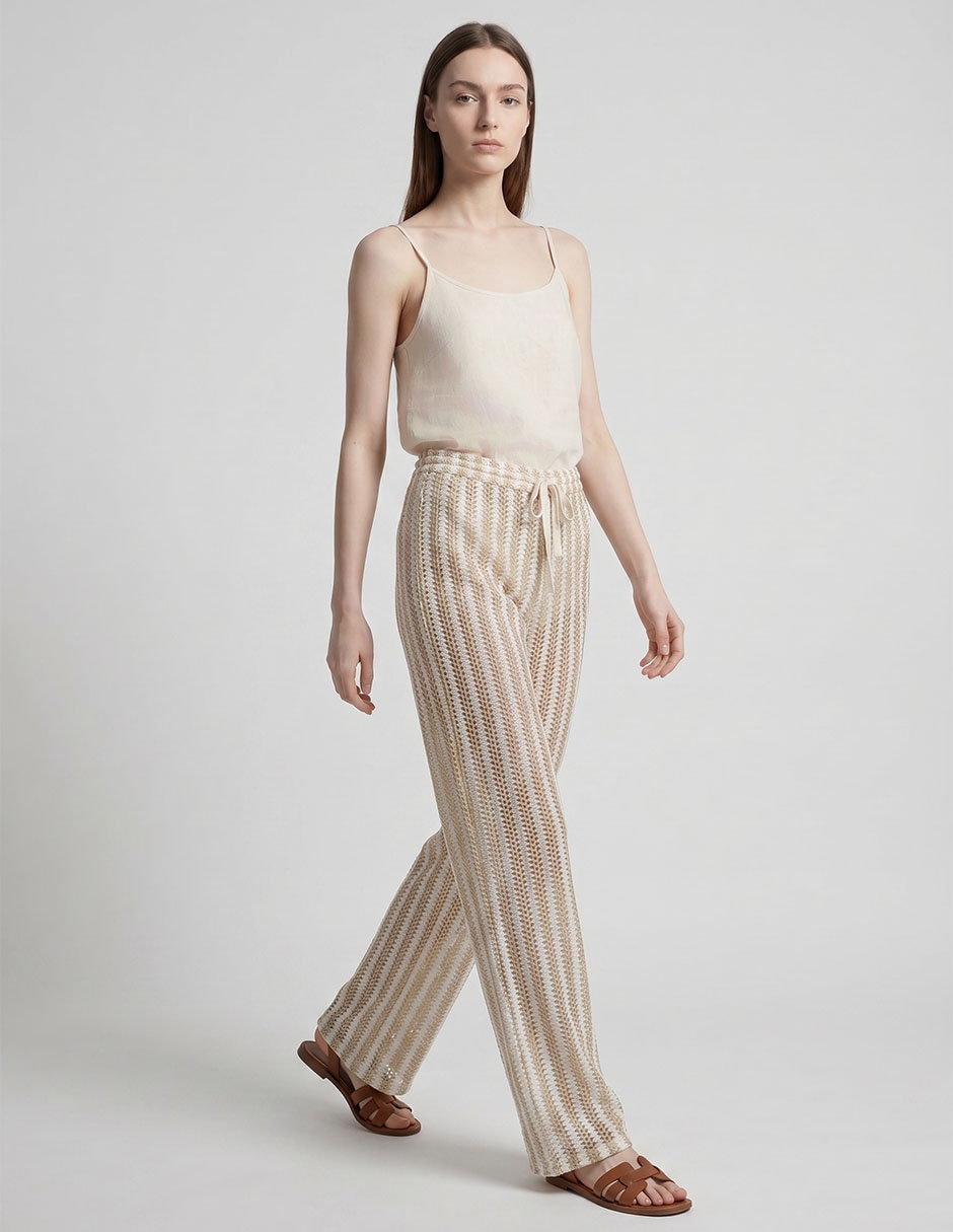 Salida de playa pantalón para mujer