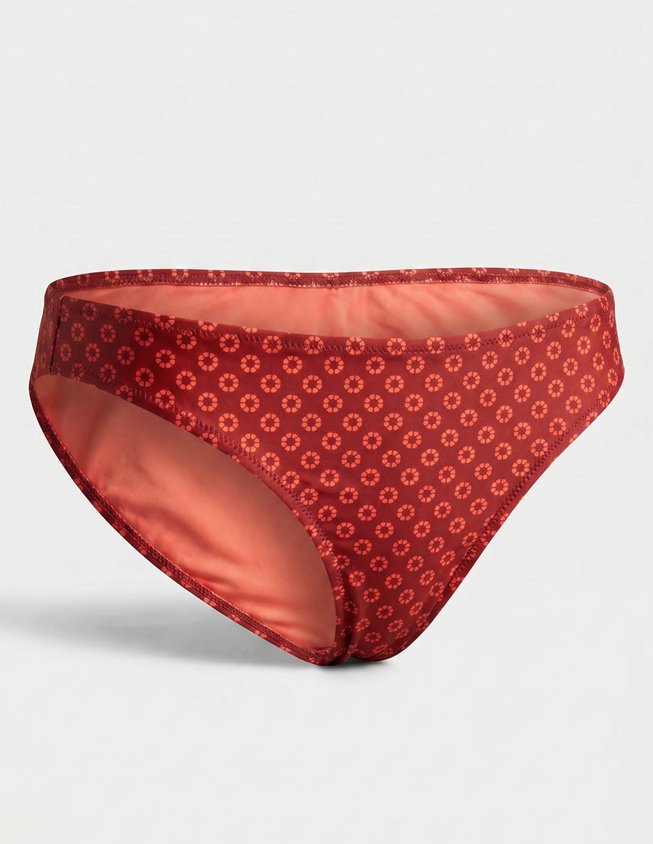 Bikini estampado floral a la cintura para mujer 3