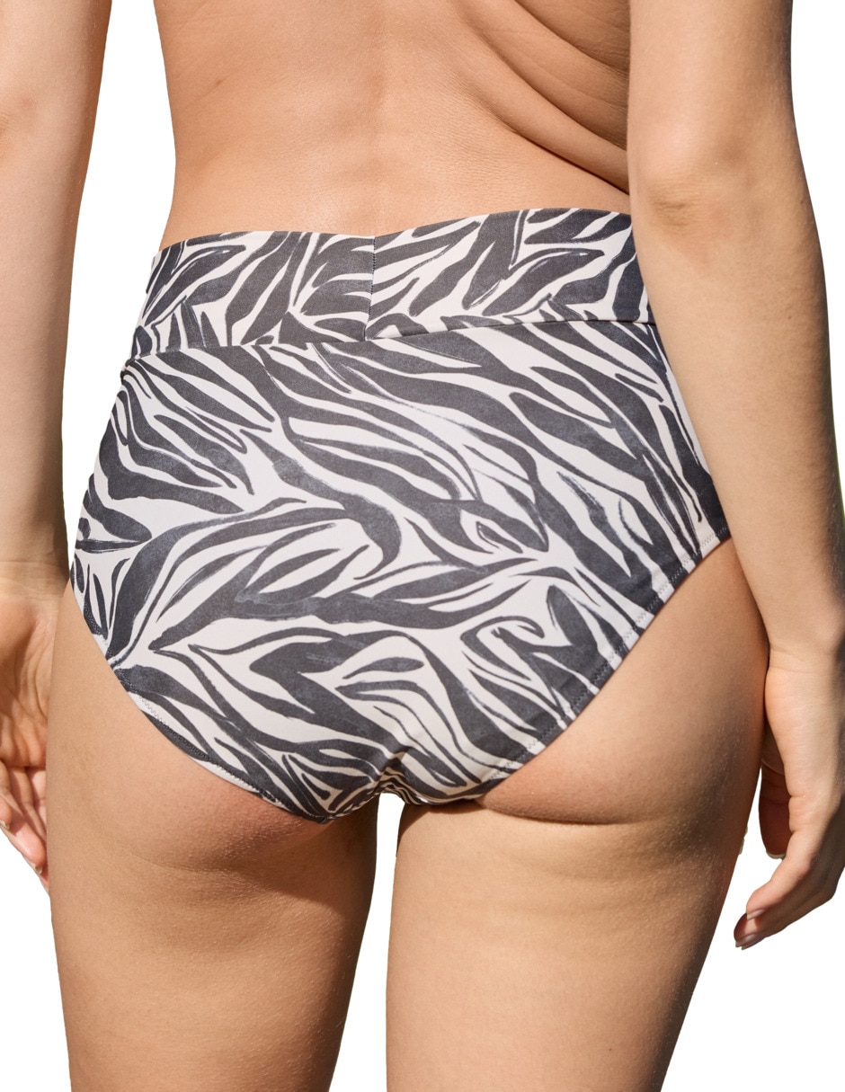Panty "bikini (si aplica)" "estampado" animal print "a la (si aplica)" cintura "para mujer" 2