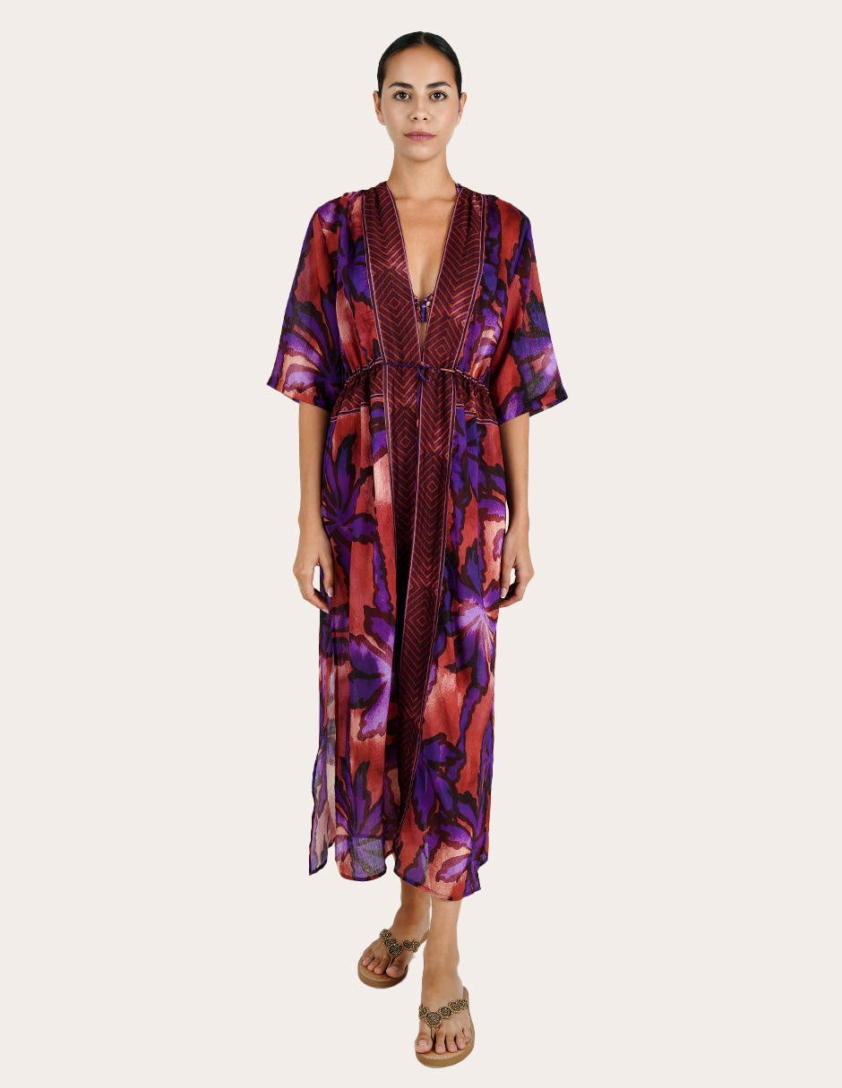 Salida de playa vestido 'con' amarre 'para' mujer Salida de playa vestido 'con' amarre 'para' mujer