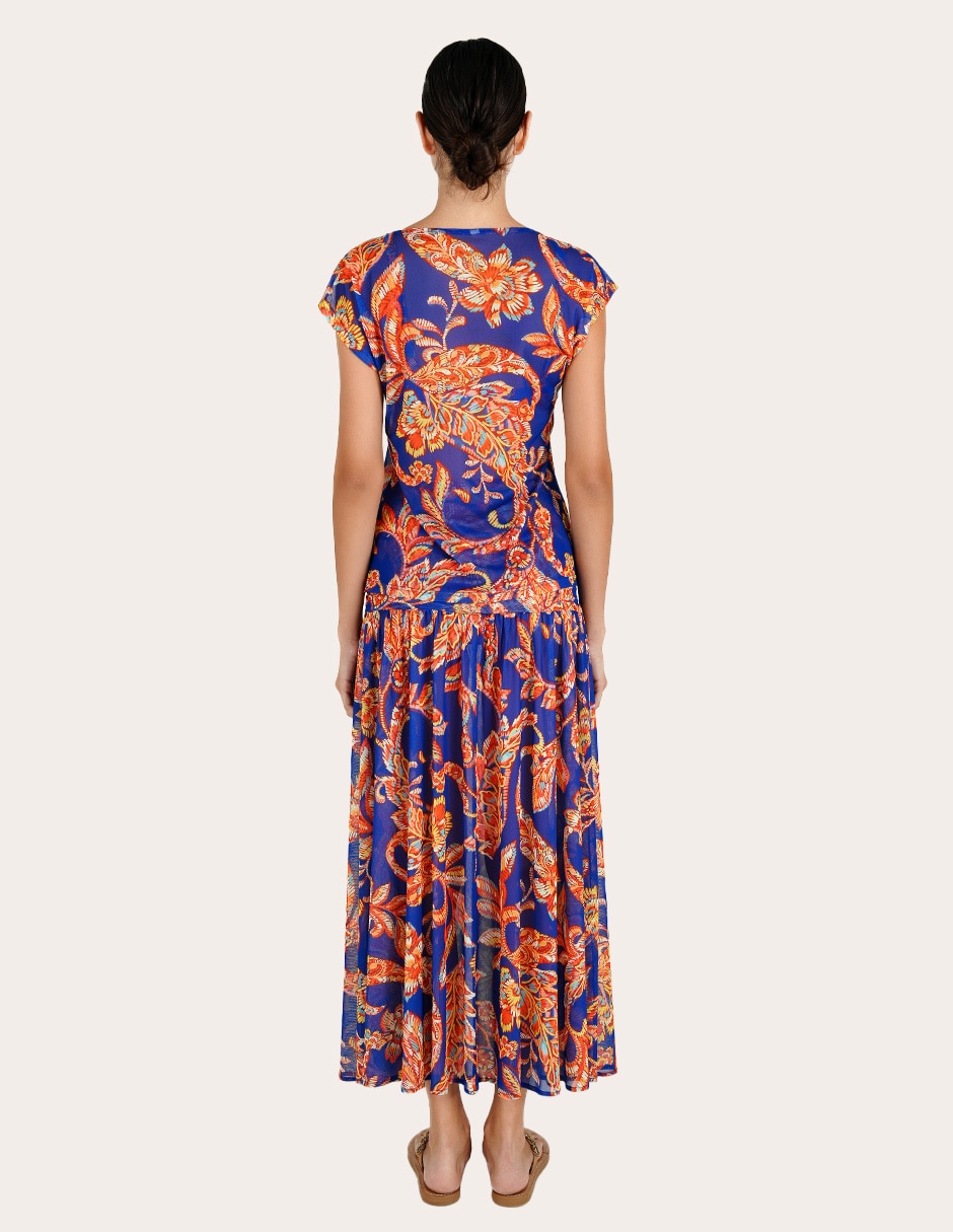 Blusa Zingara manga corta para mujer