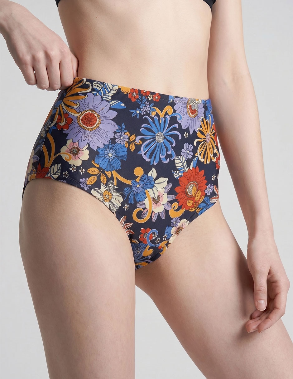 Bikini estampado floral a la cintura para mujer Bikini estampado floral a la cintura para mujer