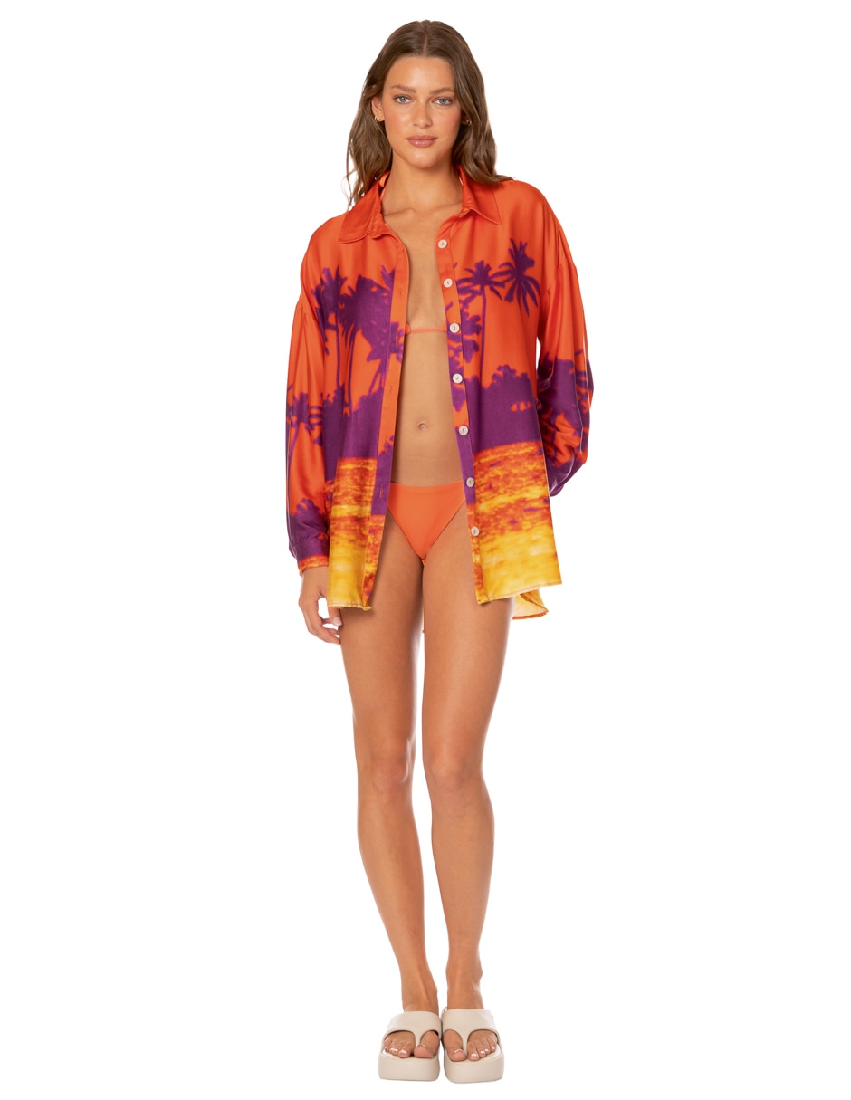 Salida de playa blusa para mujer