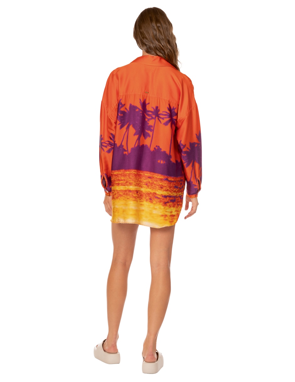 Salida de playa blusa para mujer 3