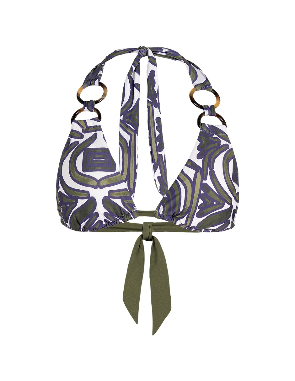 Halter zingara con copas removibles para mujer