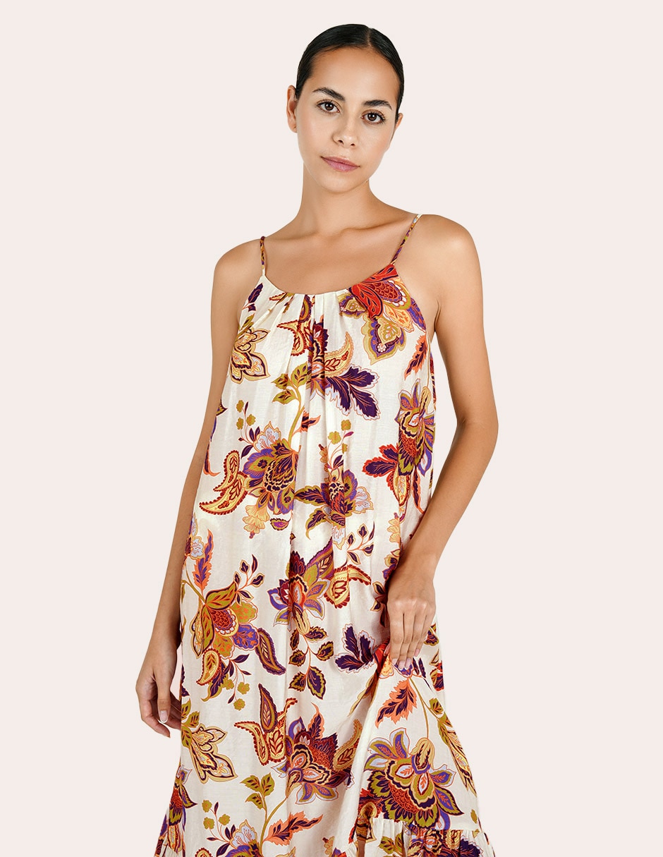Salida de playa vestido zingara para mujer