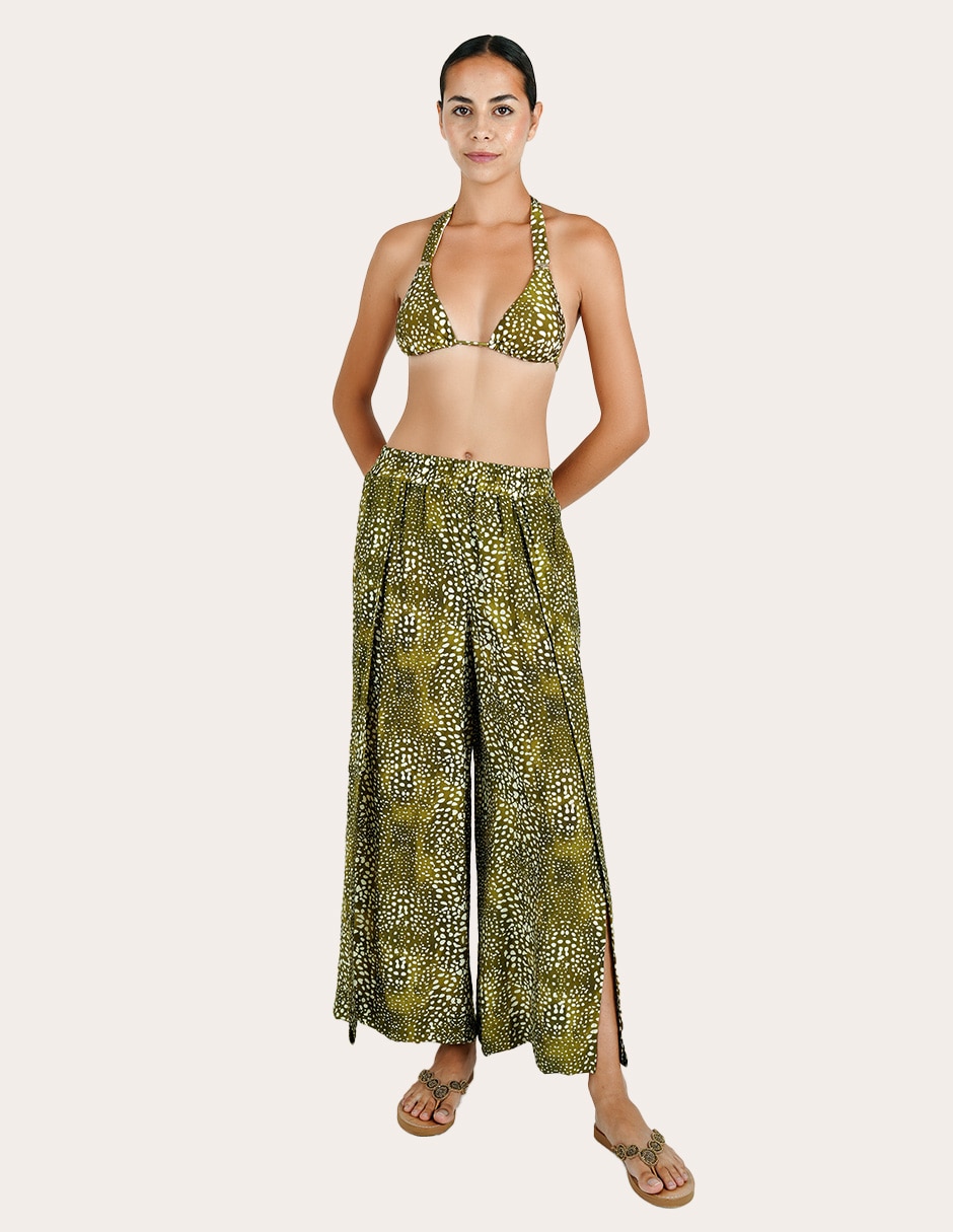 Salida de playa pantalón zingara para mujer