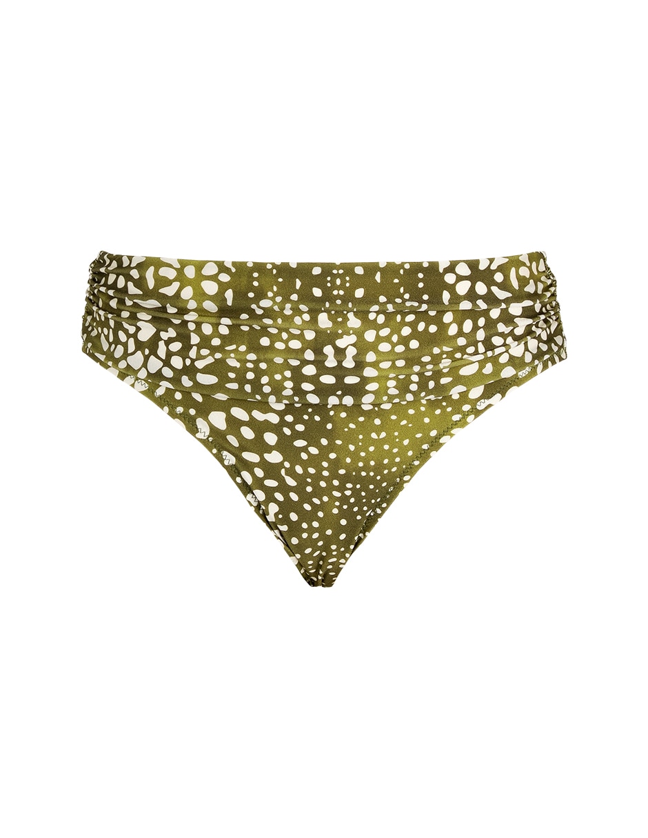 Bikini zingara estampado animal print a la cadera para mujer