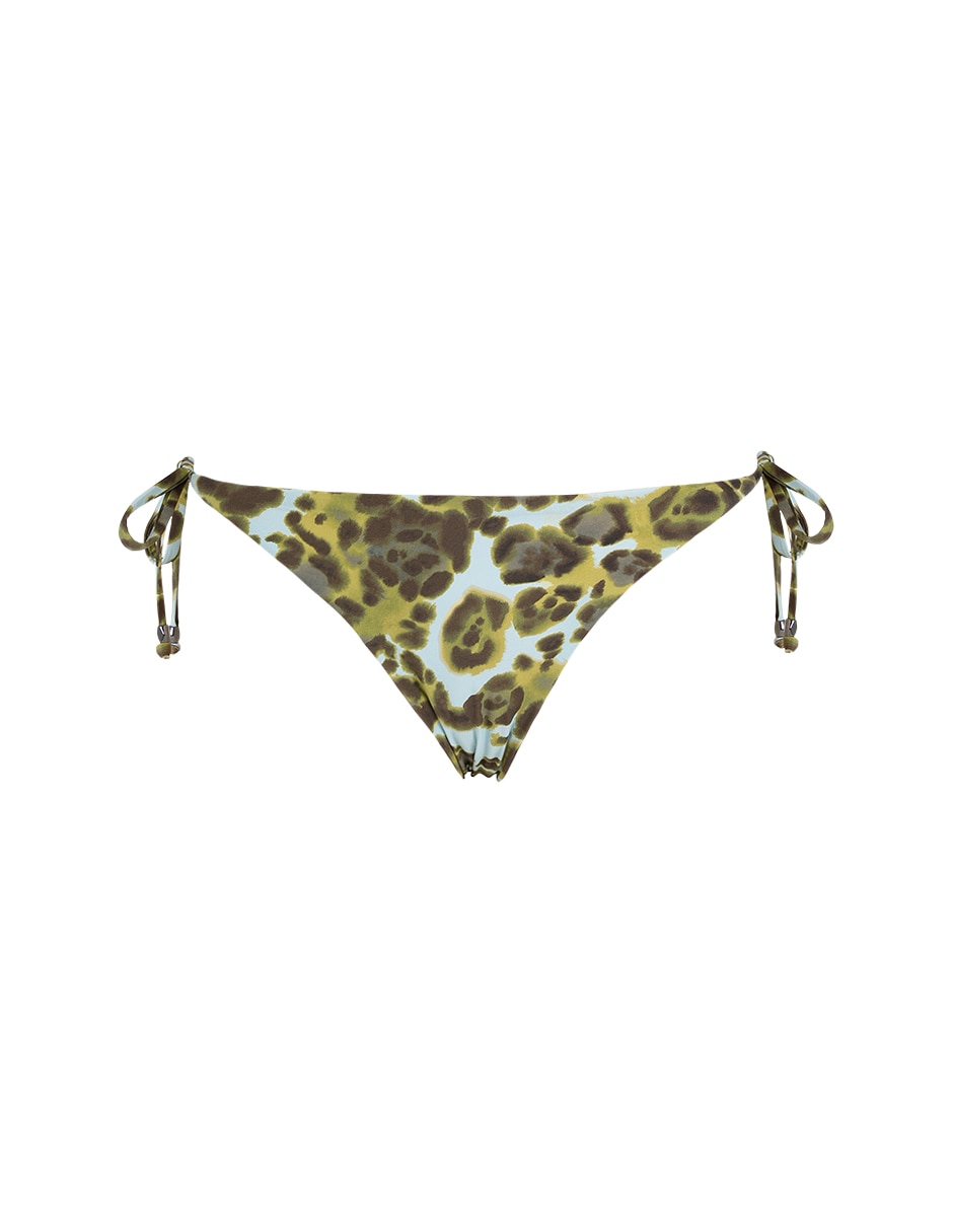 Bikini zingara estampado animal print a la cadera para mujer