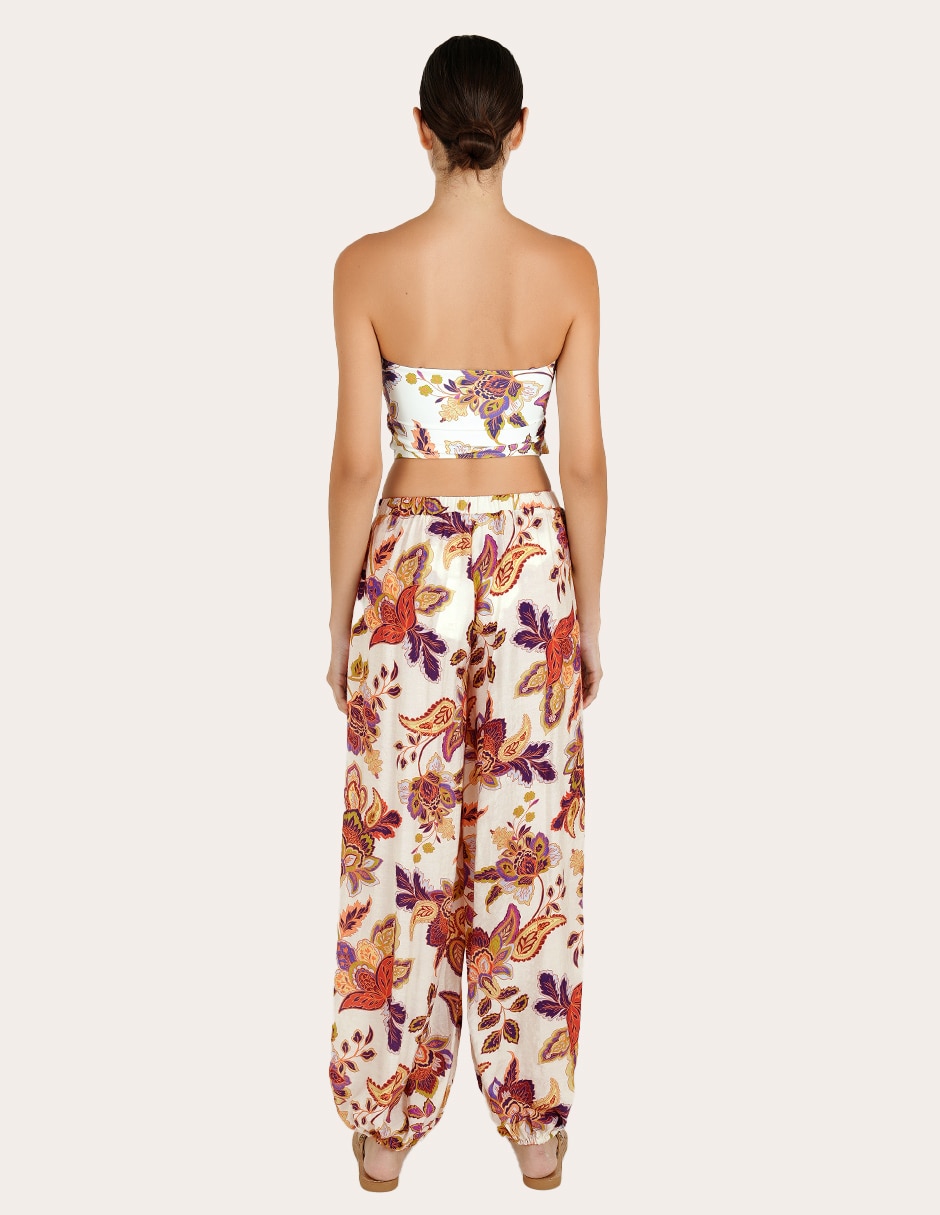 Salida de playa pantalón zingara para mujer