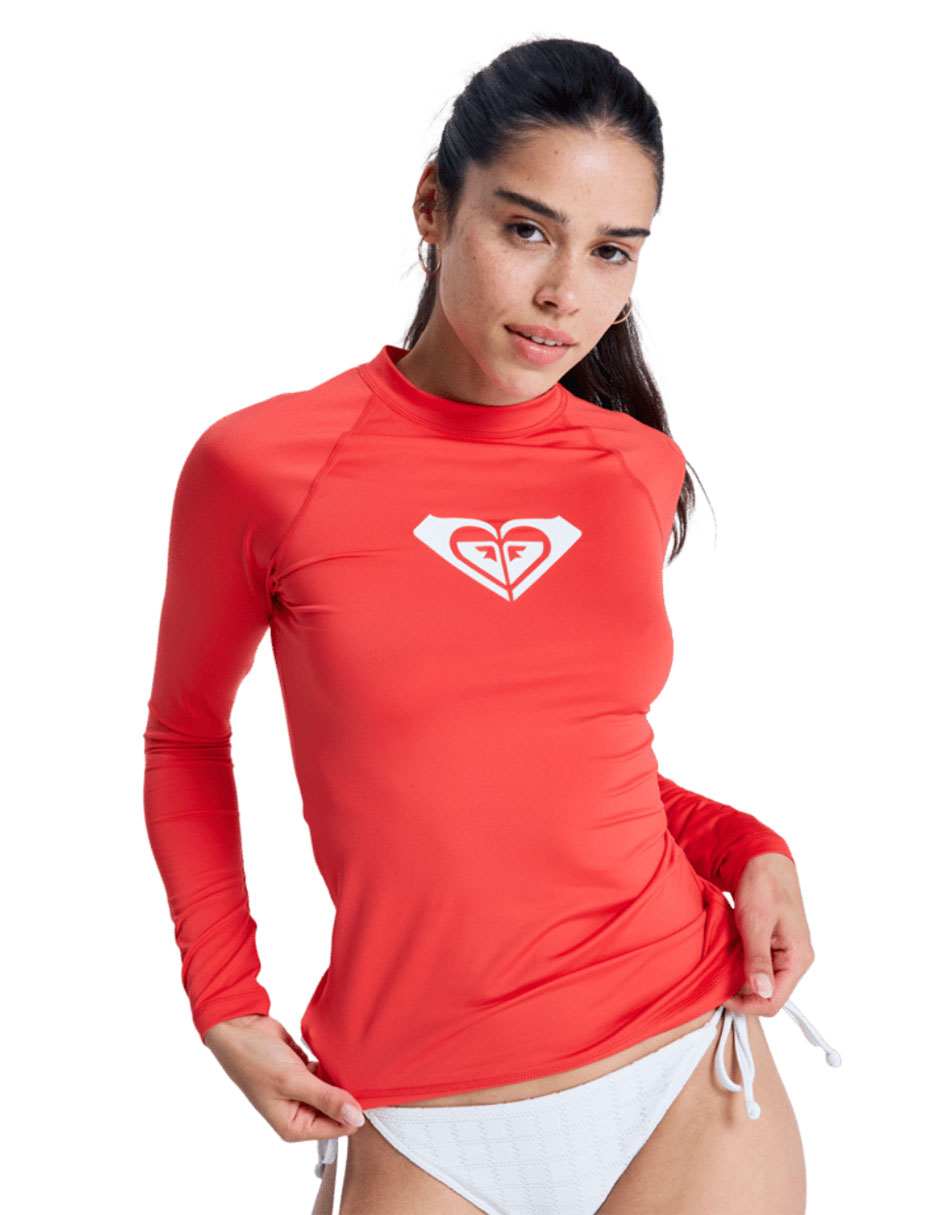 Wetshirt roxy erjwr03547-rmz0 poliéster