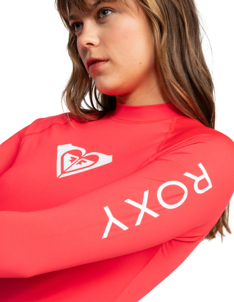 Wetshirt roxy erjwr03547-rmz0 poliéster