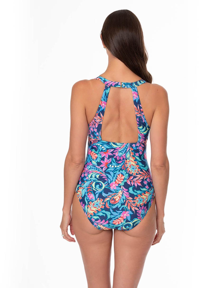 Tankini jantzen estampado floral con copas para mujer