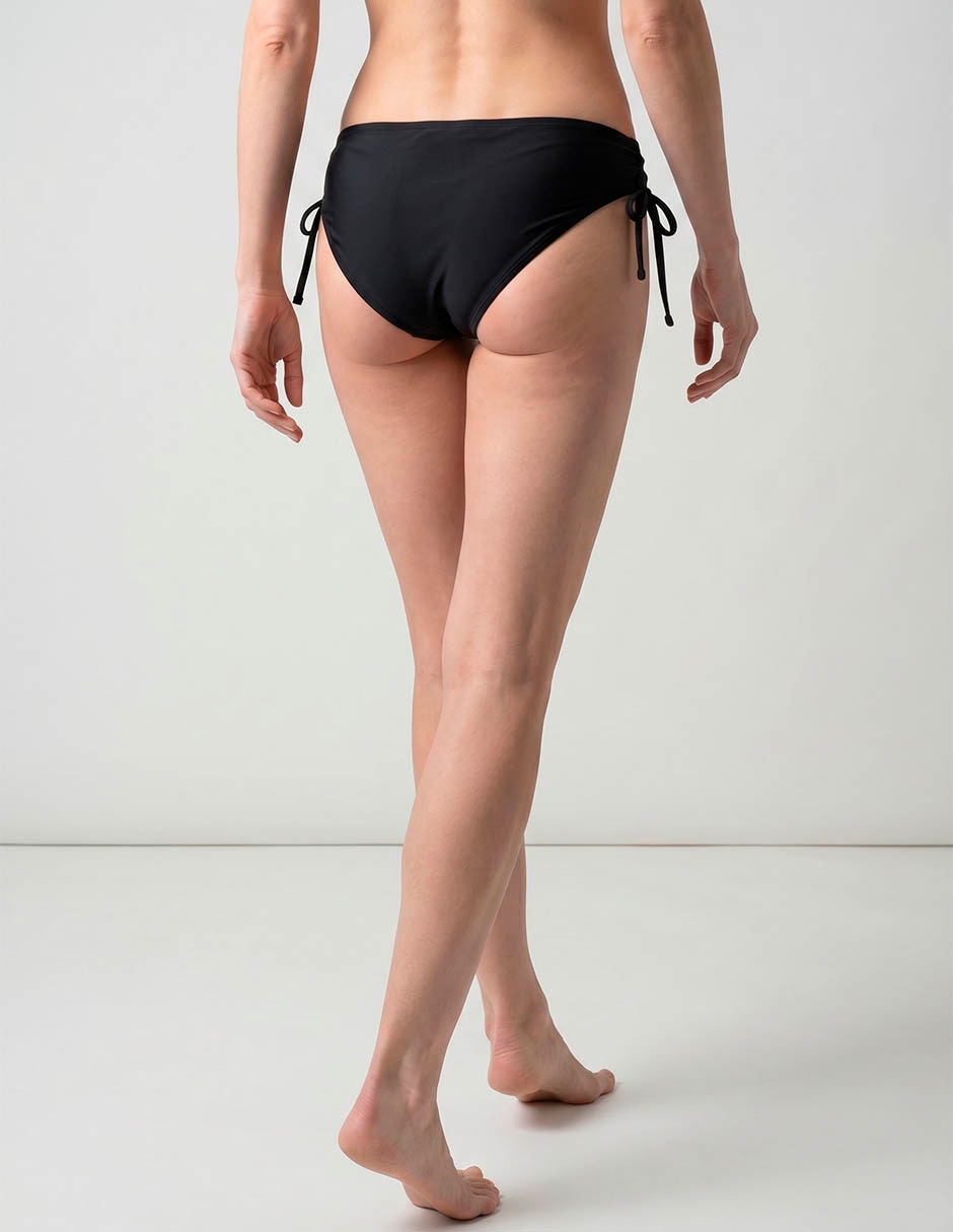 Bikini Bikini Michael David Estampado Liso A La Cintura Para Mujer