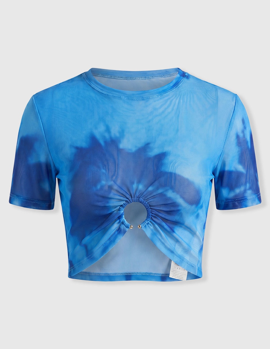 Salida De Playa Salida De Playa Camisa Con Sin Aplicación Para Mujer