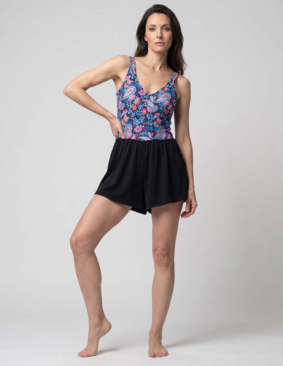Traje de baño completo 'estampado' floral 'para mujer' Traje de baño completo 'estampado' floral 'para mujer'