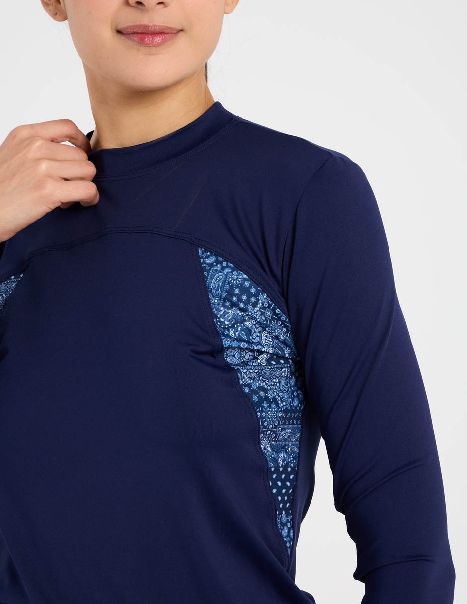 Sunskin estampado paisley para mujer